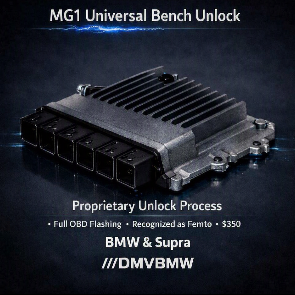 BMW MG1 Universal Bench Unlock – Better Than Femto, Safer Than AutoTuner